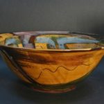 Earthenware bowl 1 side