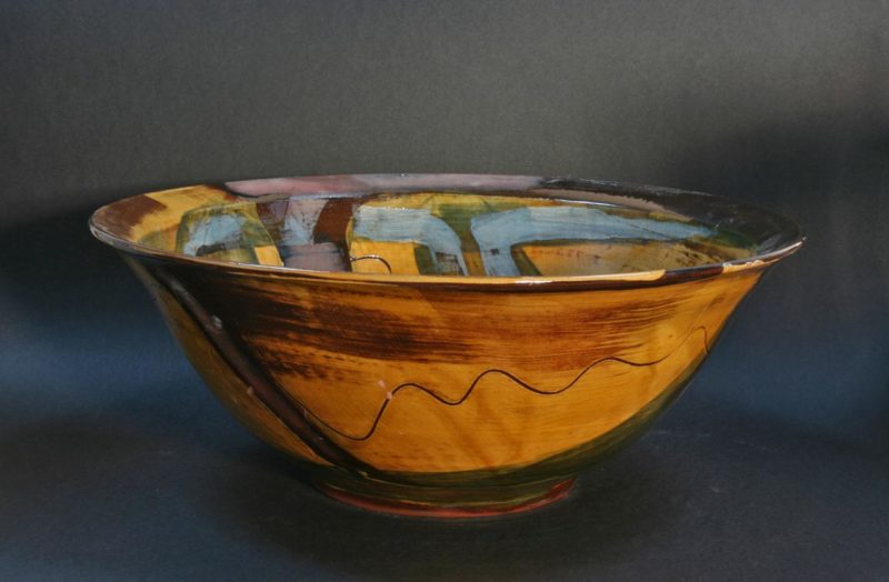 Earthenware bowl 1 side