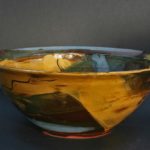 Earthenware bowl 2 side