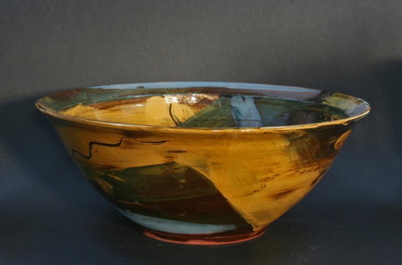 Earthenware bowl 2 side